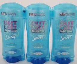 Secret Outlast Antiperspirant and Deodorant Clear Gel, Completely Clean ... - £30.36 GBP