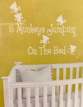No More Monkeys Jumpin On The Bed Children Vinyl Wall Decal Sticker Home Decor - £13.72 GBP