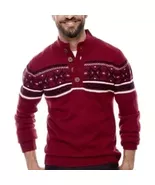 NWT Men's i jeans by Buffalo Ladie Mockneck Christmas Winter XL Sweater - $39.99