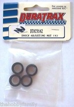 DURATRAX Shock Adjusting Nut (4) DTXC9142 RC Radio Controlled Part NEW - £2.39 GBP