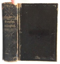 1903 Antique German Gesangbuch Evangelical Lutheran Church U.S. Bound Confession - £33.24 GBP