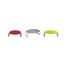 4-in-1 Microwave Tray Stand Splatter Guard Rack 9.25" Green/Red/Grey - $8.99