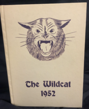 Aplena High School The Wildcat Yearbook 1952 South Dakota - £8.91 GBP