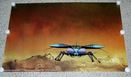 Roger Dean Poster Zcarab Scarab Landing Vintage Big O Posters - £239.49 GBP