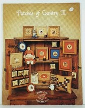 Cross Stitch Chart Patches of Country III Homespun Elegance Primitive  - $5.99