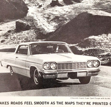 1960s Chevrolet Impala Super Sport Advertisement Automobilia Classic Car... - $19.99