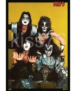 KISS Band KISS 1977 Japan Victor Import Reproduction 24 x 34 Poster - Rock Band - $45.00