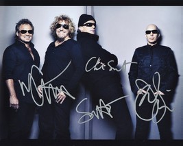 Chickenfoot Signed Photo - Sammy Hagar, Joe Satriani, Michael Anthony, Chad Smit - £310.94 GBP