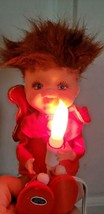 Vintage Made In Japan Boy Light Up Angel Plastic - £9.80 GBP
