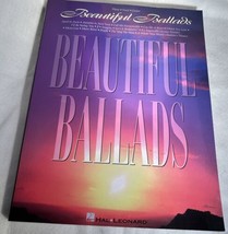 BEAUTIFUL BALLADS - HAL LEONARD PUB. PIANO/ VOCAL/ GUITAR MUSIC BOOK - $13.86