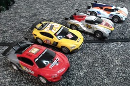 4 Aotipol Top Turbo 1:43 Scale Slot Race Cars #12 #23 #66 #7 4&quot; Some Sea... - $34.99