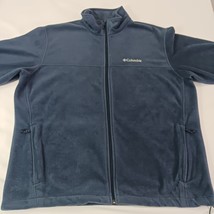 Columbia WM3220 Men's Blue XL Steens Mountain 2.0 Full Zip Fleece Jacket Pockets image 8