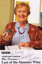 Josephine Tewson Last Of The Summer Wine Hand Signed BBC Cast Card Photo - £23.91 GBP