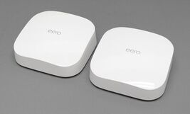 eero Pro 6 K010211 Tri-Band Mesh Wi-Fi 6 System - White (2-Pack) image 2