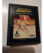 1978 Atari 2600 Breakout Video Game Program Cartridge Vintage Cx2622 - $19.60
