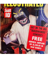 1943 Monster Welding Mask Mechanix Illustrated COVER PAGE ONLY WW2 Era D... - $41.40 CAD