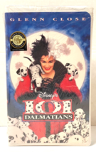 Walt Disney 101 Dalmatians VHS Tape New Factory Sealed Glenn Close Clam Shell - £9.28 GBP