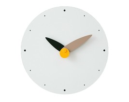 Moro Design Spread the Wings Wall Clock non Ticking Silent Modern Clock (Brown)