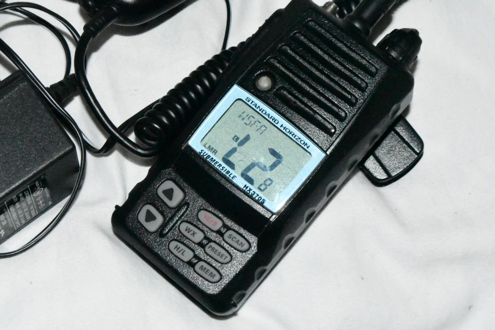 Standard Horizon HX370S Submersible Handheld Marine Radio w speaker w6c - €74,60 EUR