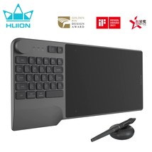 Huion KD200 Keydial Pen Drawing  Tablet with Console Dial keyboard Wireless Art - £166.10 GBP