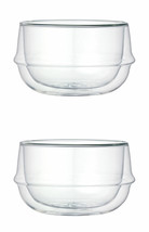 Set of 2 Double-Walled Kinto KRONOS 330 ml (11.16 fl. oz) Soup Bowls - $36.62