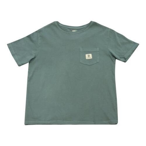 Element Boy's T-Shirt Yale Blue Pocket Logo Patch S/S (S01) - $9.90