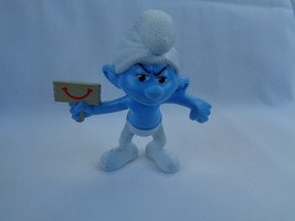 McDonald&#39;s 2013 Grouchy Smurf Happy Meal Toy  - $1.52