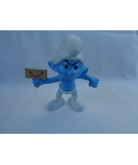 McDonald&#39;s 2013 Grouchy Smurf Happy Meal Toy  - £1.19 GBP