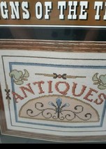 Signs of the Times Cross Stitch Kit 0405 Antiques Michael LeClair 10x8 &quot;... - $21.72