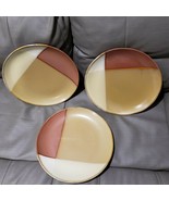 Sango Gold Dust Sienna 5039 Set Of 3 Dinner Plates 10.75” Made In China - £15.55 GBP