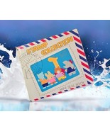 Vintage Sanrio 1979 Trip to Wonderland Stamp Collection Mini Seal Book - $1,050.78 MXN