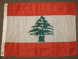 Lebanon Flag 2x3 Feet Lebanese 2&#39;X3&#39; New F1044 - £3.54 GBP