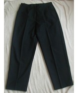 Vintage Blair Black Linen Look Pants with Comfort Waistband  Size 16 - $14.39 CAD