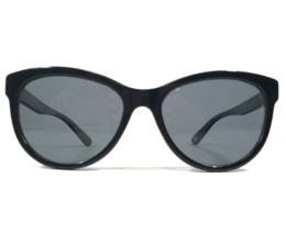 Anne Klein Sunglasses Frames AK7041 001 BLACK Gold Round Cat Eye 56-17-135 - £25.45 GBP