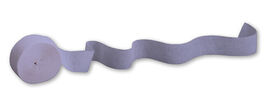 Lavender Purple Crepe Paper Party Streamers - 81 ft. x 1.75 in. - $1.48