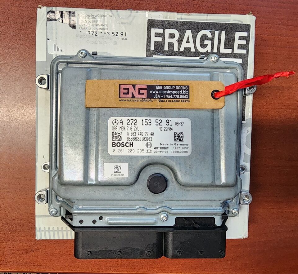 A2721535291 (87) MERCEDES-BENZ C300 W204 ECM ECU ENGINE CONTROL MODULE OEM - $2,997.52