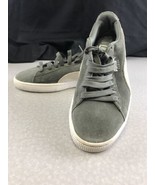 Puma Classic  Light Gray Suede Shoes Woman&#39;s Size 8 Sneakers Shoes 36324... - $33.94 CAD