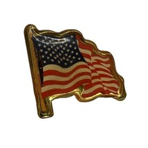 American Flag United States USA Stars And Stripes Patriotic Enamel Lapel... - £4.66 GBP