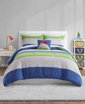 URBAN DREAMS Taylor Colorblocked Sherpa 6-Pc. Twin Comforter Set T4103828 - £44.36 GBP