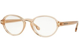 VERSACE Eyeglasses VE3259 5215 52mm Transparent Brown / Demo Lens - $1,680.44 MXN