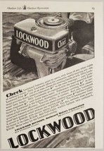 1930 Print Ad Lockwood Chief Outboard Motors Pilot Steering Aid Milwaukee,WI - £9.41 GBP