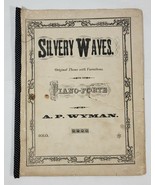 Silvery Waves Original Theme Sheet Music AP Wyman 1898 - $389.54 MXN