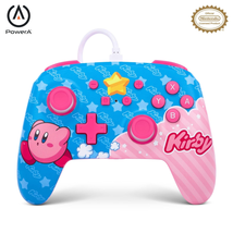 Enhanced Wired Controller for Nintendo Switch - Kirby - £23.44 GBP
