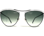 Morgenthal Frederics Sonnenbrille 3100 DARIA Schwarz Weiß Rund Rahmen Gr... - $92.86