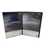 Komplete 5 DVD SET I &amp; II Native Instruments Collection 5 disc set Repla... - $162.46 CAD