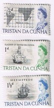 Stamps 1965 Tristan Da Cunha 71-73 MNH - $0.70