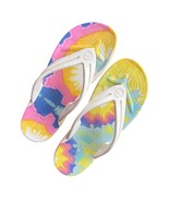 Crocs Crocband Womens 9 Tie Dye Unisex Flip Flop Thong Sandals Slip On R... - $19.42