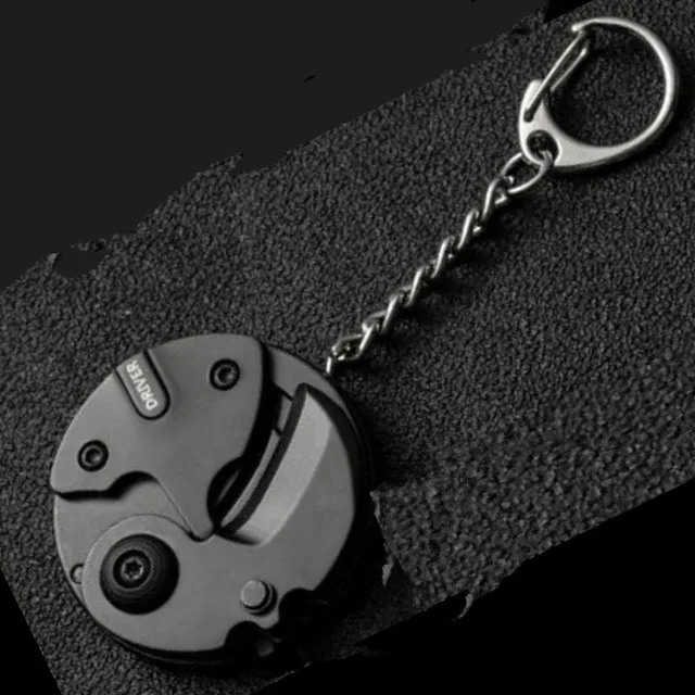 Keychain Screwdriver Multifunctional Hexagon Coin Outdoor EDC Tool Hexagon Foldi - £82.48 GBP