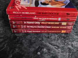 Silhouette Desire Peggy Moreland lot of 5 Contemporary Romance Paperbacks - £4.78 GBP
