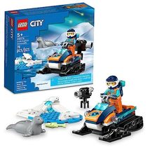 LEGO City Arctic Explorer Snowmobile 60376 Building Toy Set, Snowmobile Playset  - £15.76 GBP